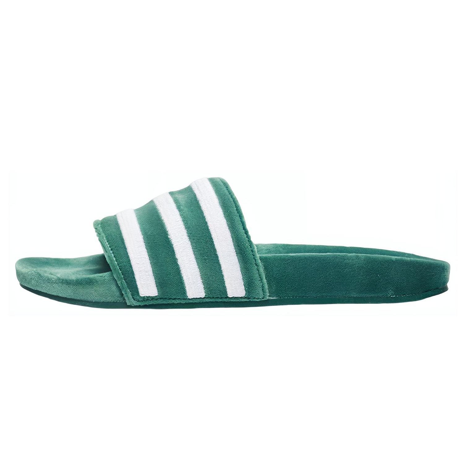 

Мужские кроссовки adidas Adilette Slides Green Core-Green Footwear-White BY9907 43