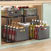 Kitchen Cabinet Pull-Out Storage Rack