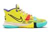 Nike Kyrie 7 Irving 7 '1 Welt 1 Volk' Frieden Und Liebe Mittelhohe Basketballschuhe Gelb Unisex CT4080-700