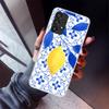 Mediterranean Lemon Phone Case For Samsung Galaxy A12 A52S A42 A32 A22 A51 A50 Note 20 Ultra 10 S10 Plus A71 A70 A31 A30 A10S Ga