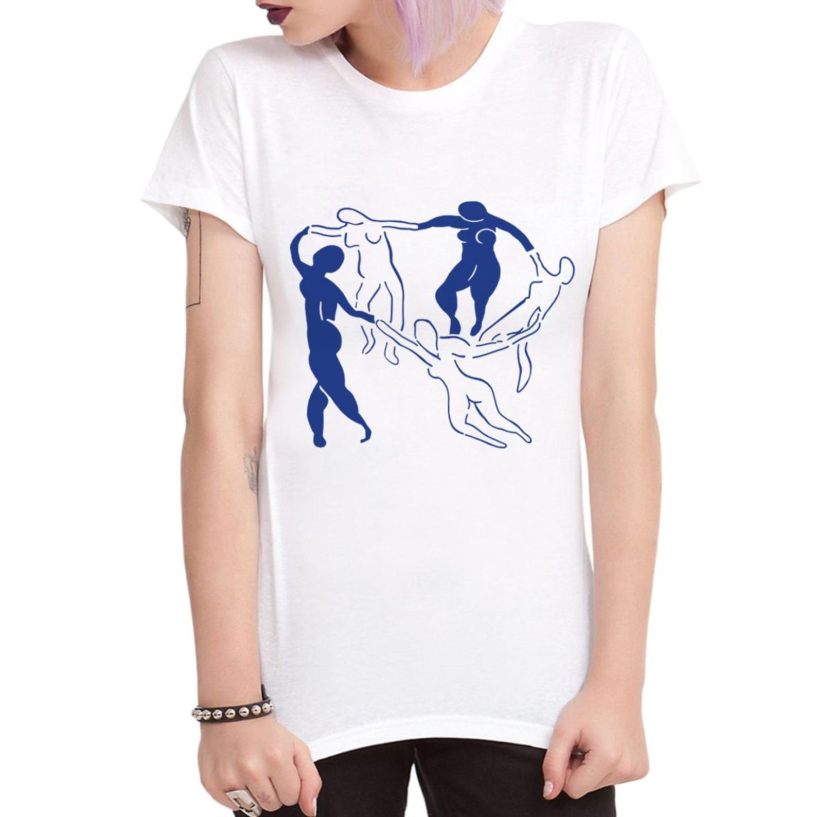 The Dance by Henri Matisse T-Shirt, Men s and Women s Sizes (ISK-889642) 3XL