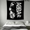 ABBA Wall Tapestry Aesthetic Wall Hanging Printed Fabric Blanket Decorative Tapestries for Bedroom Living Room Home Decor