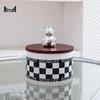 ZISIZ Ceramic Food Storage Jar with Lid