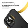 IPhone 14 Plus Case, Apple 14 Plus Protective Cover, Matte Anti-Drop Fingerprint-Resistant Full Lens Protection Soft Edge Case, Titanium Gray
