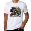 Monster Truck Santa Claus Ugly Christmas Stunt TShirt Comfortable Work Wear Tee