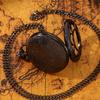 Retro Fashion Men's Black Pocket Watch Men Quartz Pocket Watch,ideal Choice for Gifts Men & Women