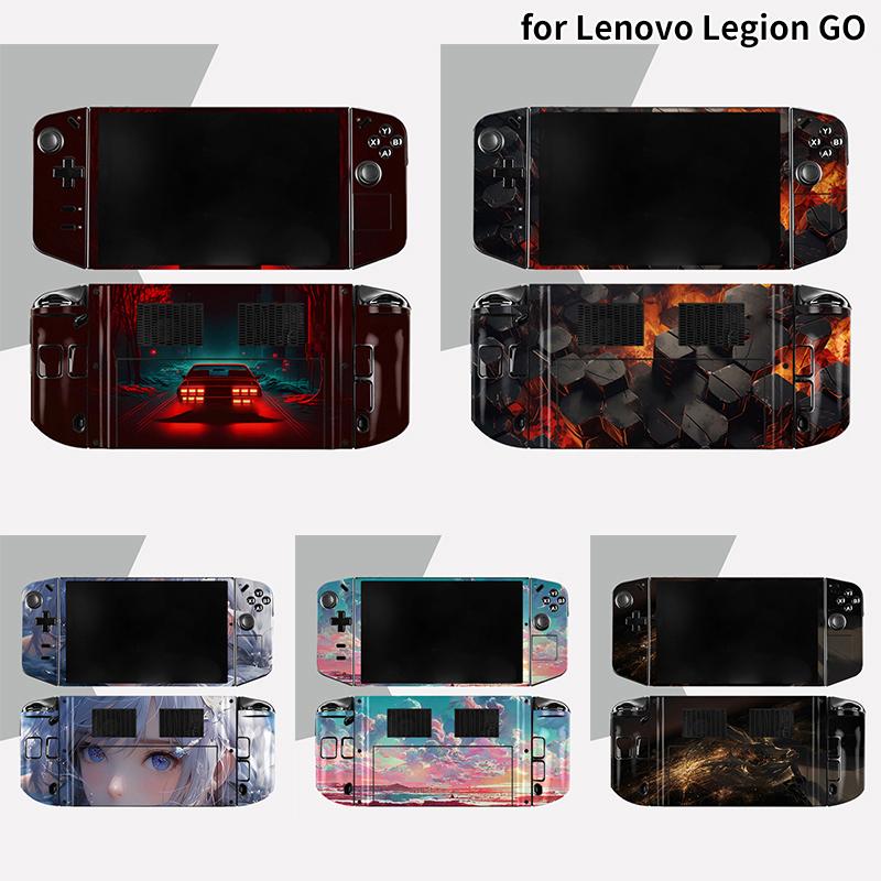 Pro Lenovo Legion Go Nálepky na konzolu Kryt Pouzdro Plná ochranná nálepka na kůži Pro Legion Go Ruční herní chránič Příslušenství