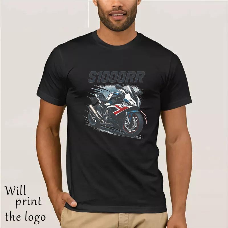 Camiseta Oversize Casual S1000r Camiseta de Motocicleta Cuello Redondo Tops Camisetas Moda Camiseta Oversize