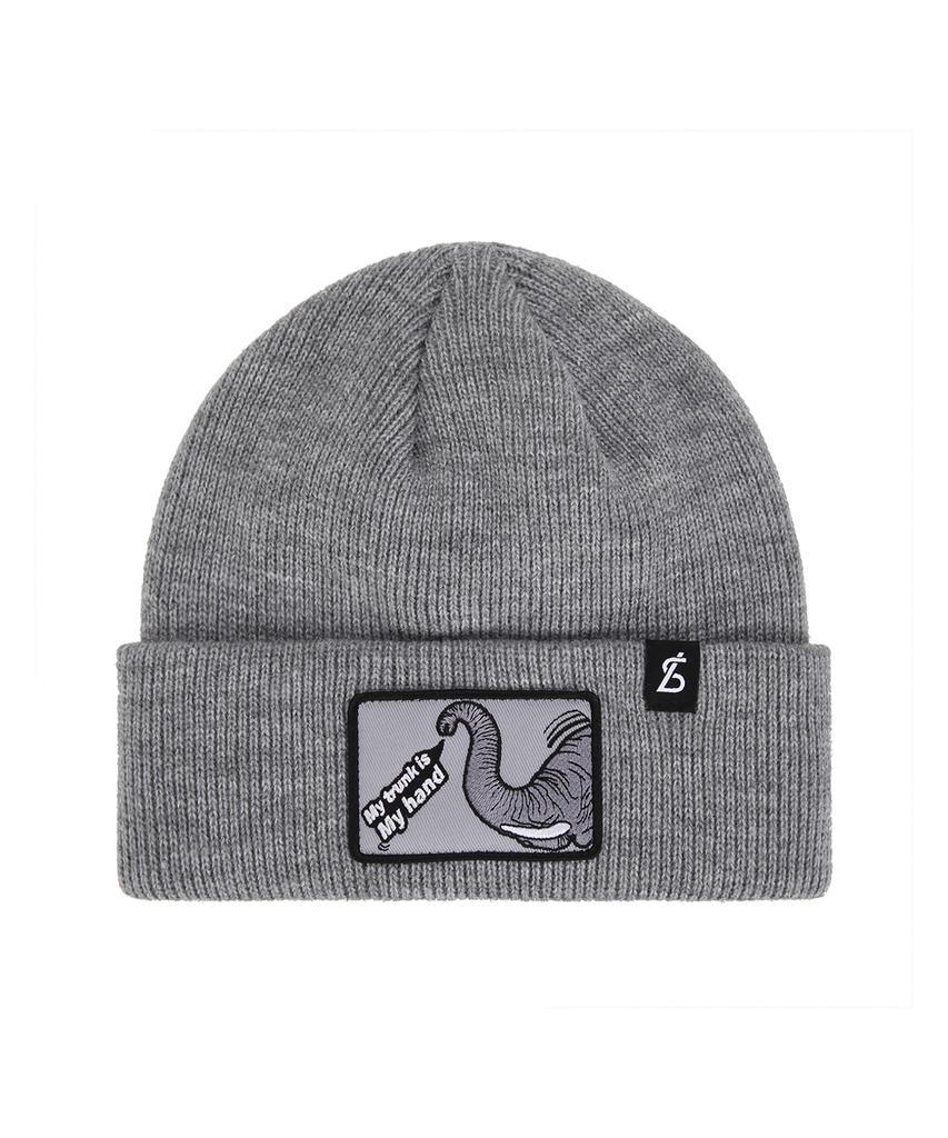 Beullaegsaenjeu Animal Patch Elephant Hexagonal Beanie
