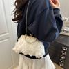 New 2025 Ring Rose Flower Banquet Bag Bridal Bag Nightclub Bag Dinner Bag Dress Bag Clutch Bag
