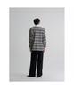 8SECONDS Heavy Cotton Collar Stripe Long Sleeve Tee Gray