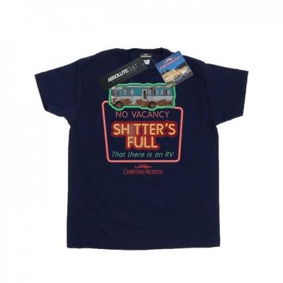 Camiseta masculina sem vagas para férias de Natal da National Lampoon