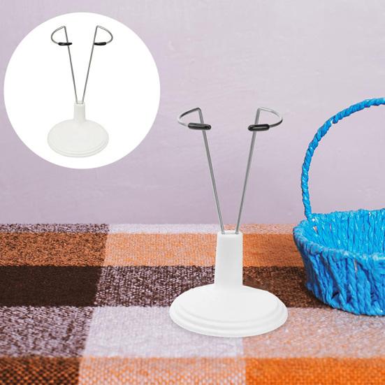 Doll Display Stand Expandable Wire 4-8 Inches Dolls Holder Heavy Duty Universal Action Figure Display Rack Doll Accessories
