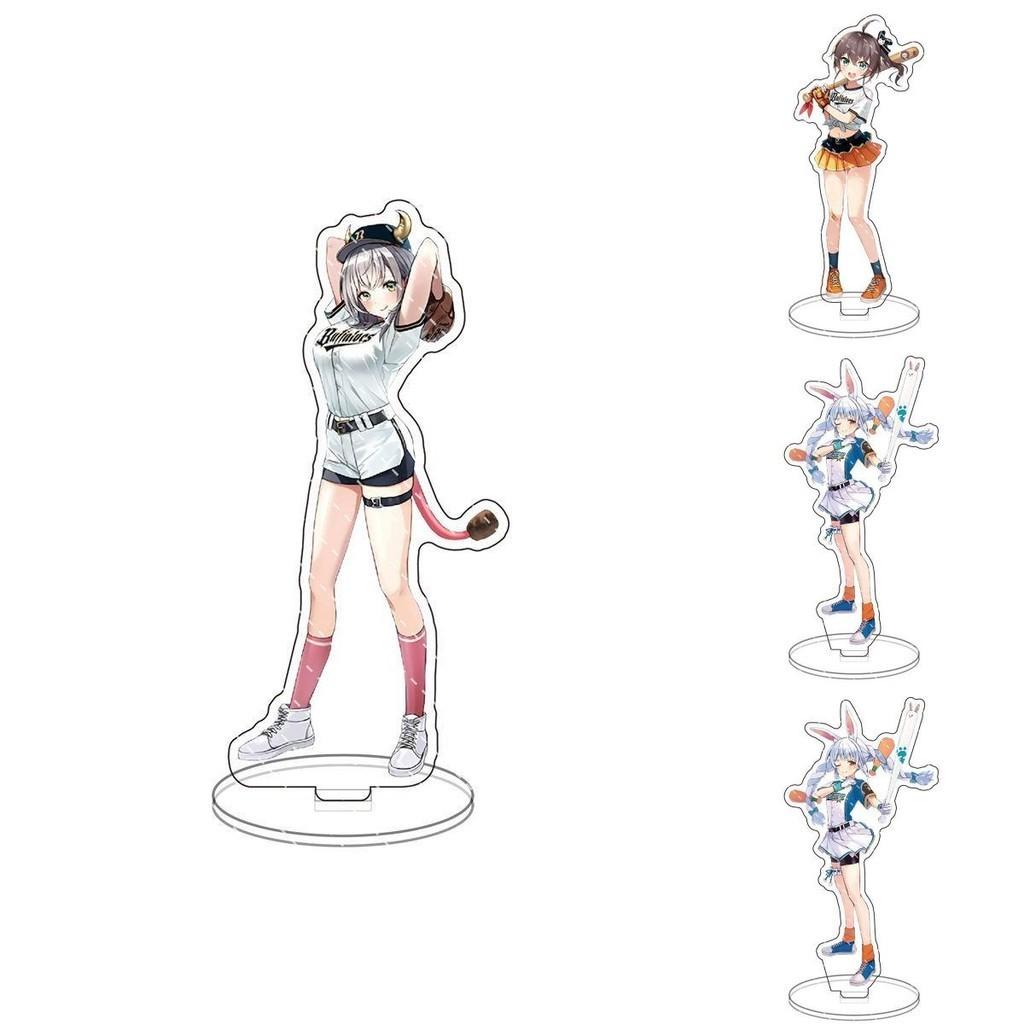 Exquisite Hololive Acrylic Stand Figure Featuring Aqua Akai Shirakami Pekora Natsuiro Inugami Sakura