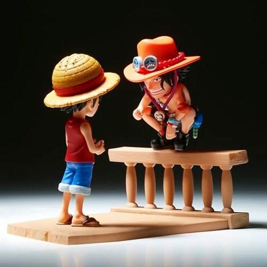 Banpresto One Piece Log Story Monkey D. Luffy Portgas Ace Bandai Spirits World Collectible Figure