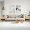  Coffee Tables, 2 Pcs, Sonoma Oak, 50x46x50 Cm