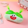 DIY Pencil Case Box Organizer Long Hair Doll Design Large Capacity Zipper Closure Pen Marker Drawing Tool Holder