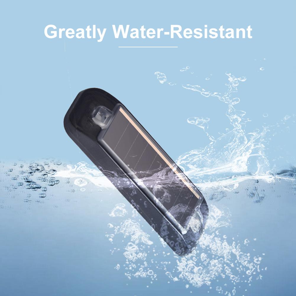 Car Warning Light Solar LED Red And Blue Flash Warning Light Night Anti-Rearend Bicycle Motorcycle Accessories