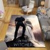 The Witcher Home Sofa Decoration for Living Room & Bedroom, Non‑Slip Play Flannel Floor Mat for Game Room