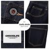 :CHOCOOLATEit Men's Loose Straight Wide-Leg Jeans