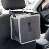 Multi-functional car creative storage garbage bag back chair storage bag Waterproof car seat back storage bucket storage box