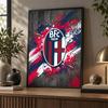 Bologna FC Diamond Painting Kit 5D Full Drill DIY Diamond Mosaic Wall Art Home Decor