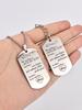 A Gift for My Wife—Stainless Steel Heart-Shaped Keyring Pendant Engraved with “Love You More Than Yesterday”