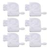 6PCS Ink Damper Replacement with Mesh Filter PP Plastic Printer Damper for DX5 DX6 DX7 White Thread