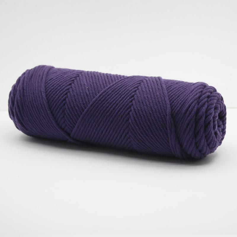 Hand-Knitted Cotton Wool Scarf Yarn for Men & Women, Coarse Wool & Milk Cotton Material, Worsted Crochet.