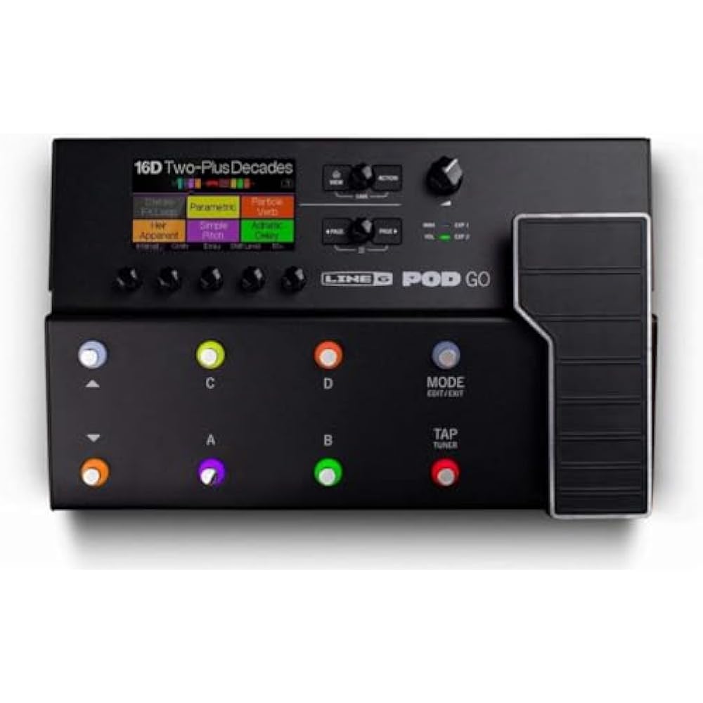 

LINE 6 MULTI-EFFECTOR POD GO