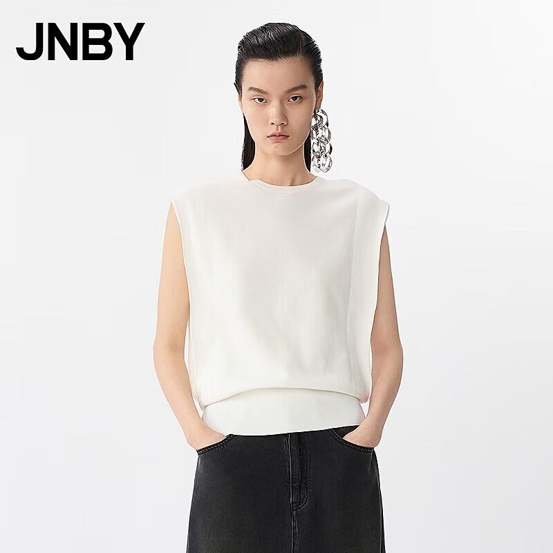 

Женский вязаный жилет JNBY 2025 лето, приталенный S