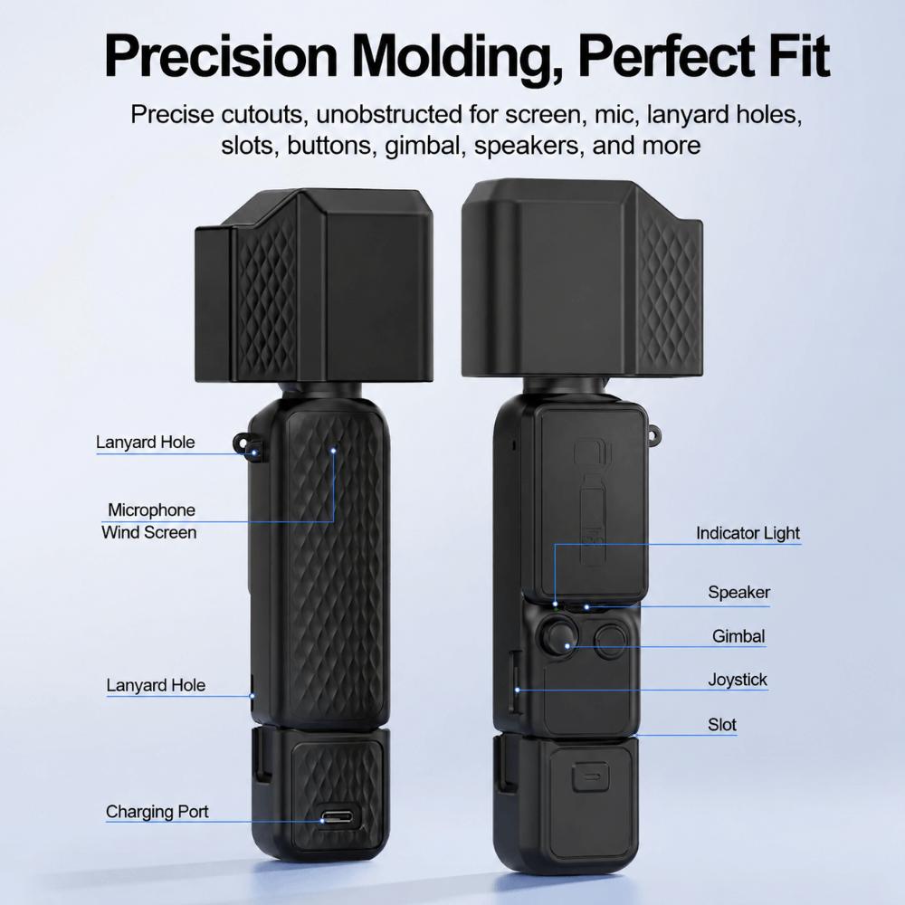 Full Protection Screen Protector Lens Cover for DJI Osmo Pocket 4P Gimbal Camera Accessories