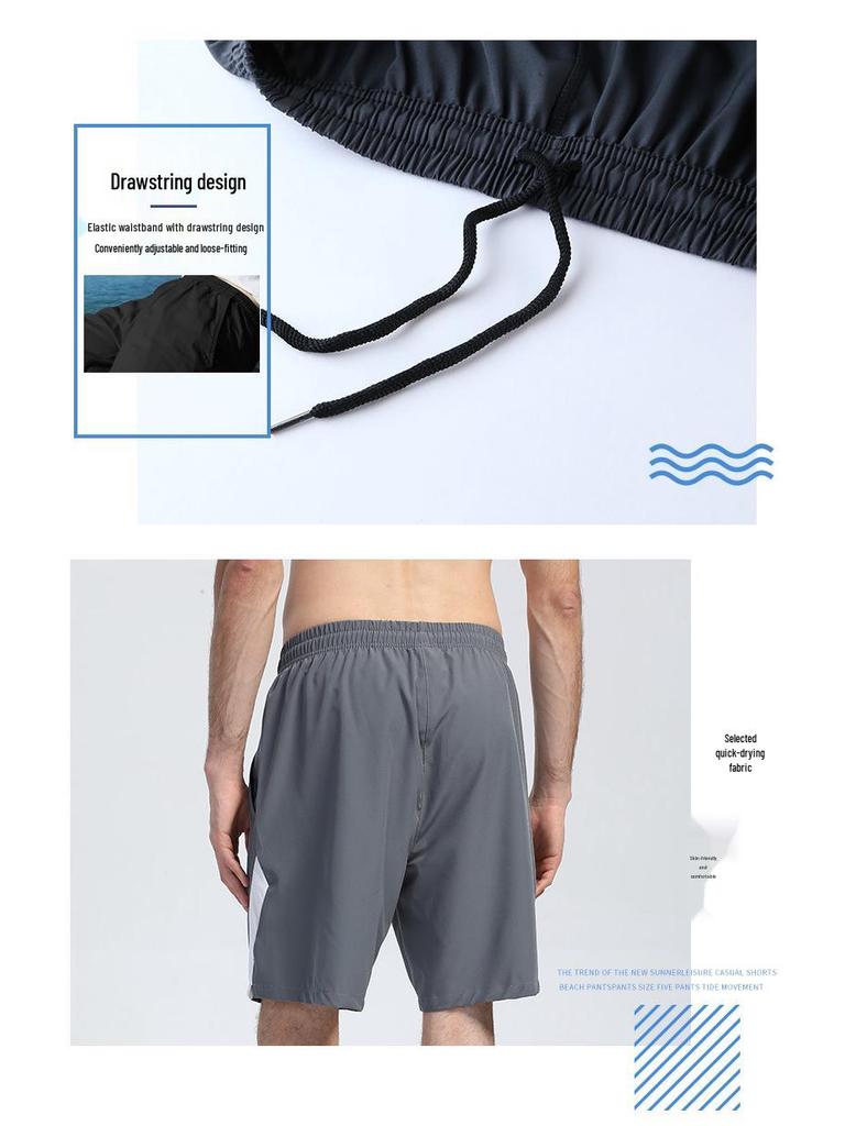 Men's Quick-Dry Breathable Running Basketball Shorts