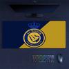 Al Nassr FC Print  Cushion Non-slip Laptop Tablet Big Mousepad XXL Mat Mini PC Playmat With Lock edge