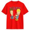 Beavis and ButtHead Settle Down Beavis T Shirt Men Cotton Funny TShirts Crew Neck  Tee Shirt Short Sleeve Clothing 6XL