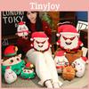 Creative Whimsical Plush Santa Snowman Reindeer Tree Hugging Dolls For Christmas Festivities