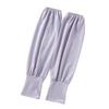 Ice Silk Sun Protection Arm Sleeves: Extended & Widened for Men & Women, Plus Size, Summer Gloves for Electric Vehicles.