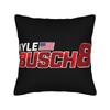 Decorative Pillow Covers Kyle Busch  Merch Home  Throw Pillow Case Cover Square Multiple Sizes