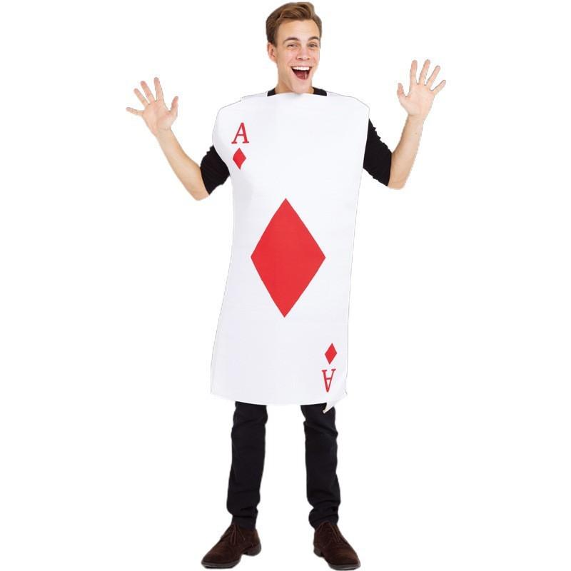 A Blocks Spades A And Hearts K Poker Cards Costumes For Halloween Up Dress