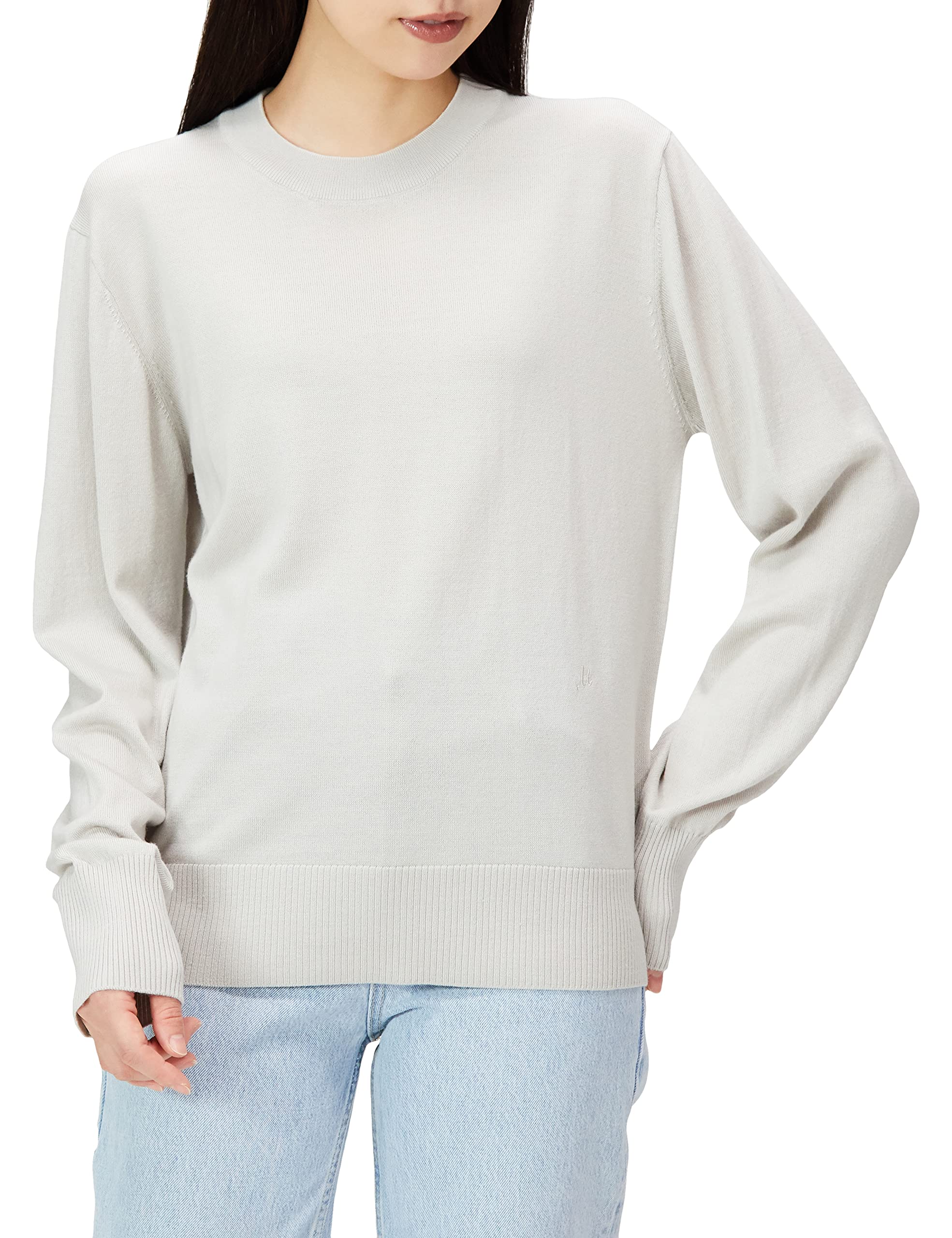 

Пуловер Mira Owen из шерстяного трикотажа 09WNT224071 IVR 1 100% Женский, в сочетающейся цветовой гамме