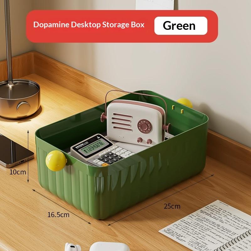 Dopamine Ball Storage Box Multi Functional Office Desk Storage Basket Stationery And Miscellaneous Sorting Desktop Storage Box