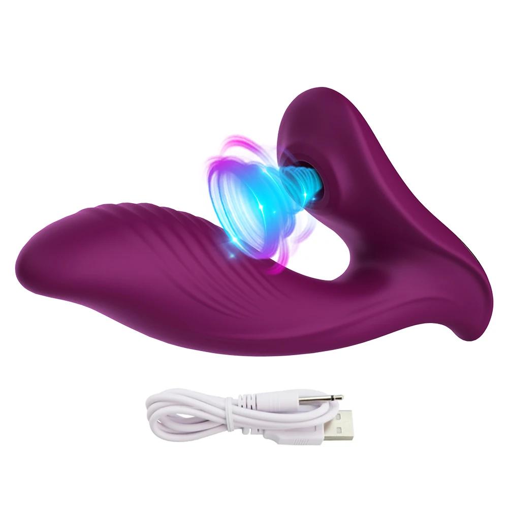 Powerful Clitoral Vibrator For Women Clit Clitoris Sucker Sucking Vacuum Stimulator Dildo Sex Toys Female Goods for Adults 18+