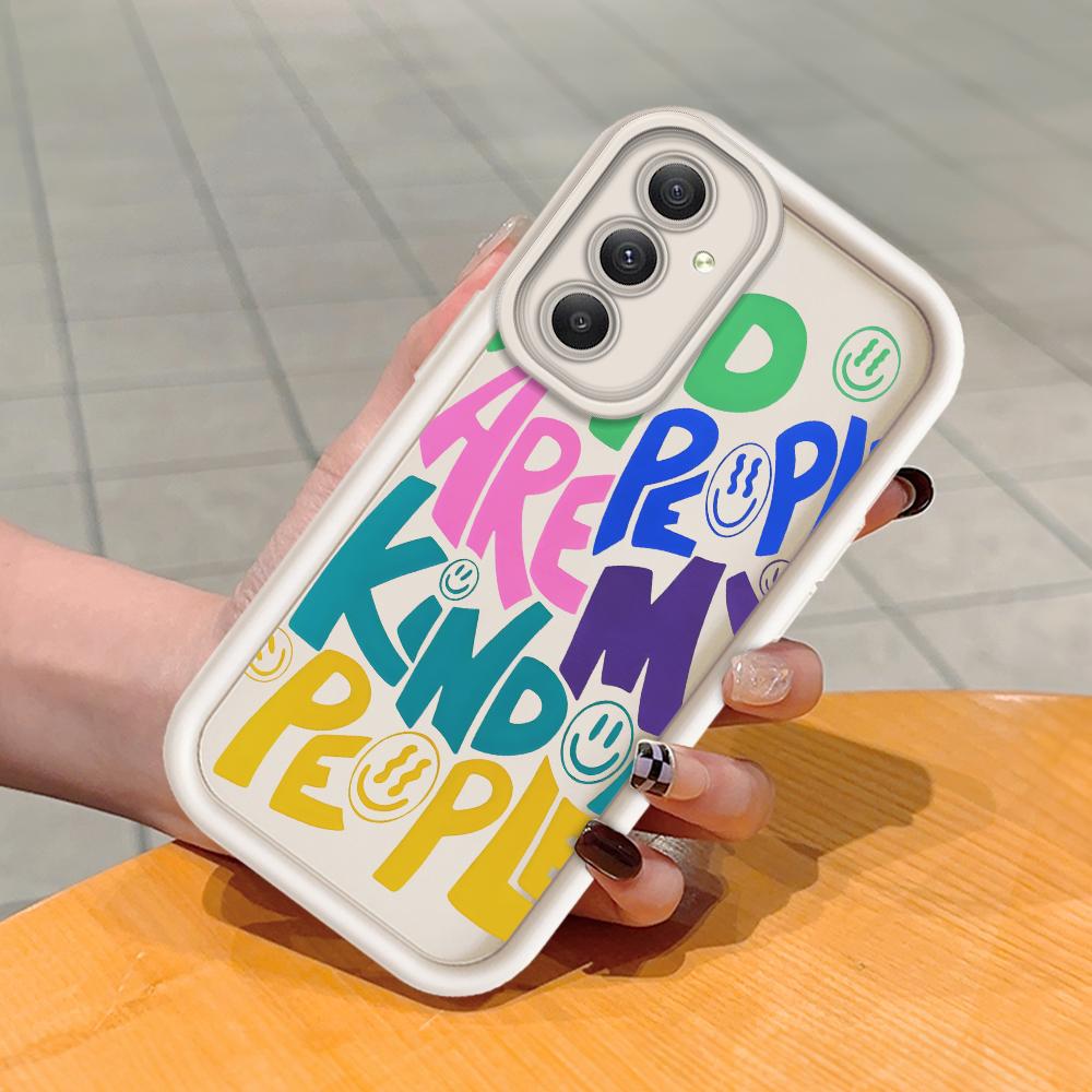 Soft Silicone Square Ladders Cartoon Pattern Full Cover Camera Protection Shockproof Case for Huawei Honor Xiaomi Redmi Samsung