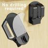 Foldable Wall Hook Wall-mounted Organizer With Sticky Pad Self Adhesive GamePad Headset Holder Space-Saving Handbag Organization