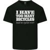 Too Many Bicycles Said No Cyclist Cycling Kids T-Shirt Childrens