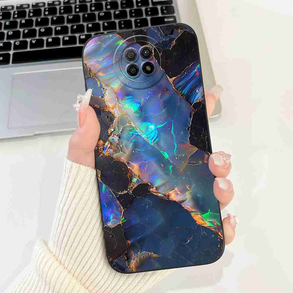 For Redmi Note 9 5G M2007J22C Case Cartoon Rabbit Soft Silicone Matte Cover For Xiaomi Redmi Note9 5G 6.53" Flower Shell Capa