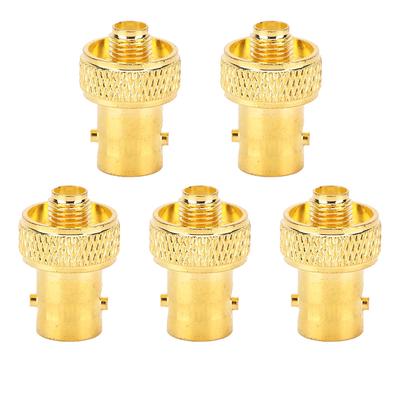 5 stücke BNC Buchse auf SMA Buchse RF Koaxial Adapter Konverter Stecker