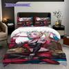 Harley Quinn Chaos Colorful Adventure Bedding 1 Duvet Cover 2 Pillowcase Without Core Christmas Birthday Gift Duvet Cover And Pillowcase