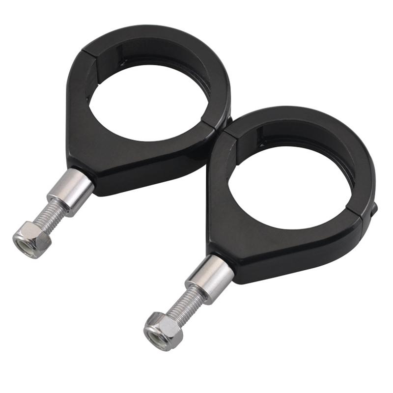 Chrome Fork Clamp Turn Signal Clamps For Harley Softail Mount Bracket 39/41mm Motorcycles Accessory