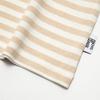 Puma Mmq Service Line Tee Striped Loose Fit Round Neck Short Sleeve T-Shirt Unisex Tops Oatmeal 620839-88